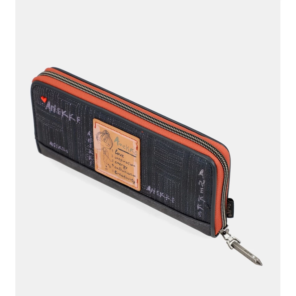 Anekke современный RFID кошелек для паспорта современный