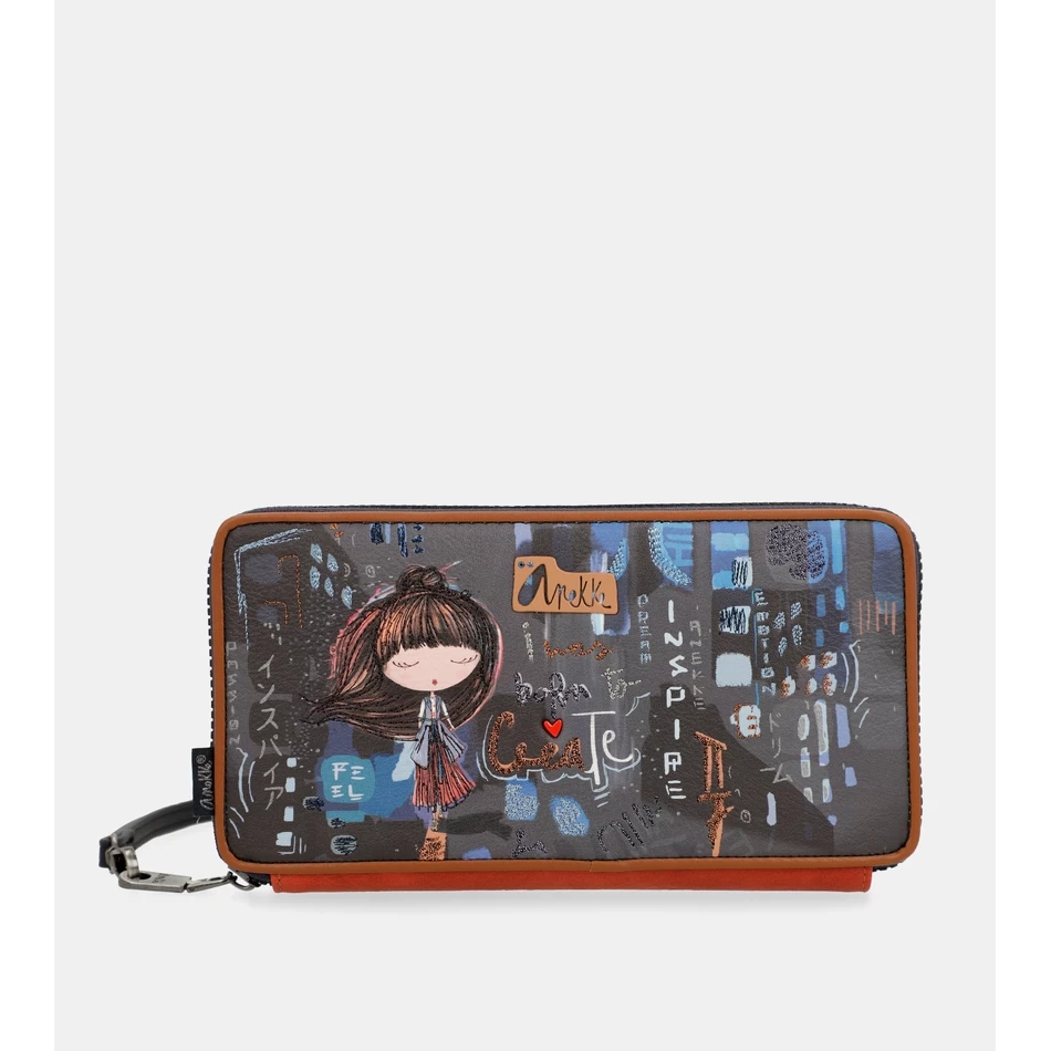 Anekke Kortárs RFID útlevél Pénztárca