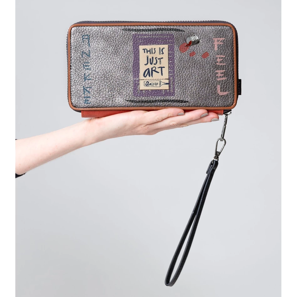 Anekke Kortárs RFID útlevél Pénztárca