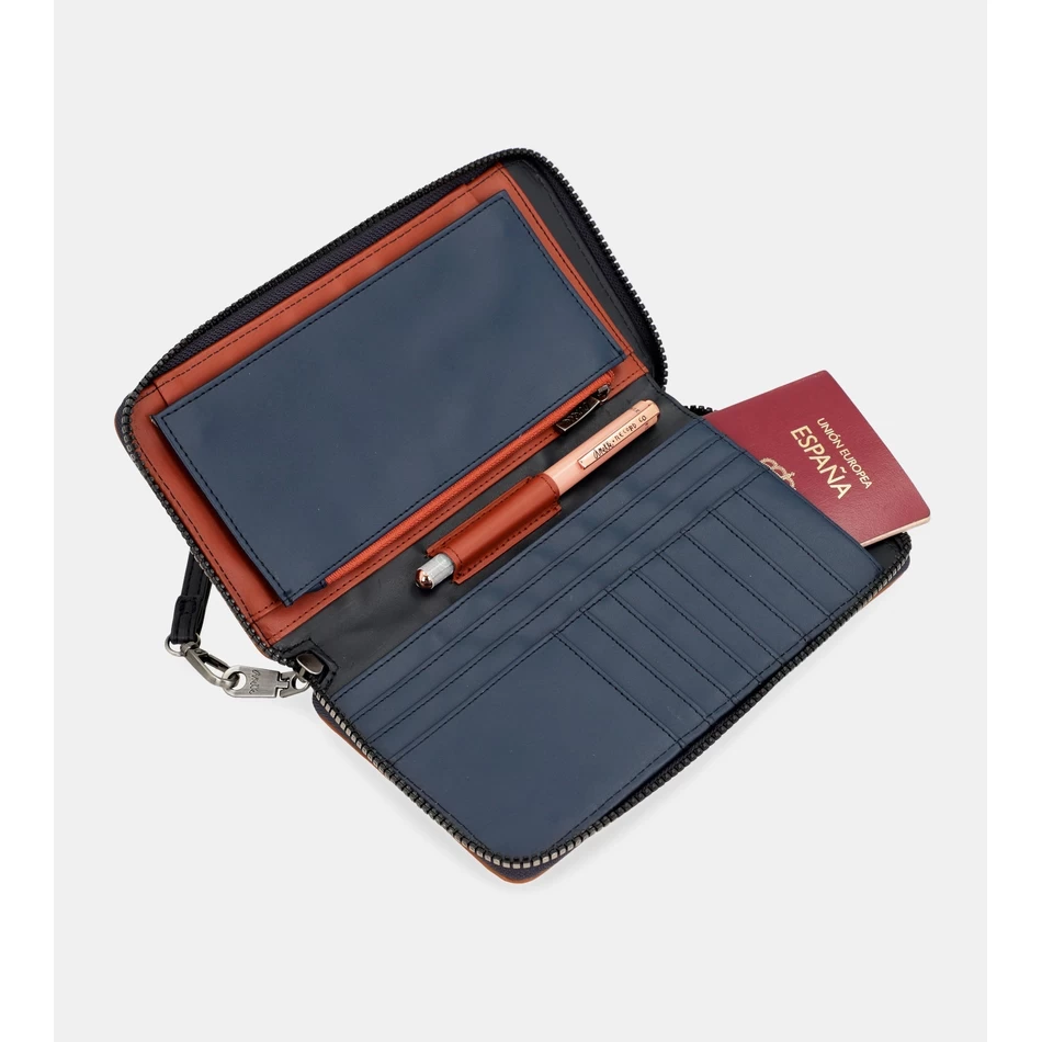 Anekke Kortárs RFID útlevél Pénztárca