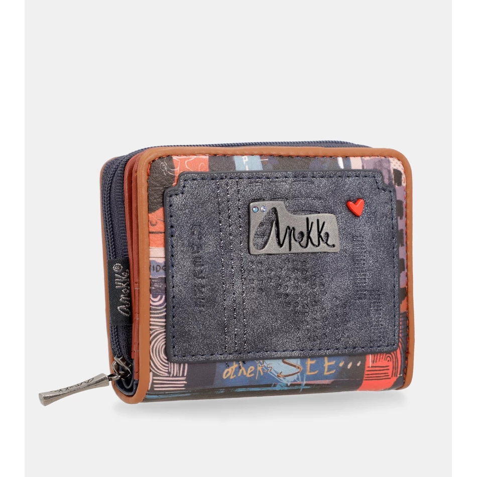 Anekke Kyomu محفظة صغيرة بخاصية تحديد الهوية بموجات الراديو