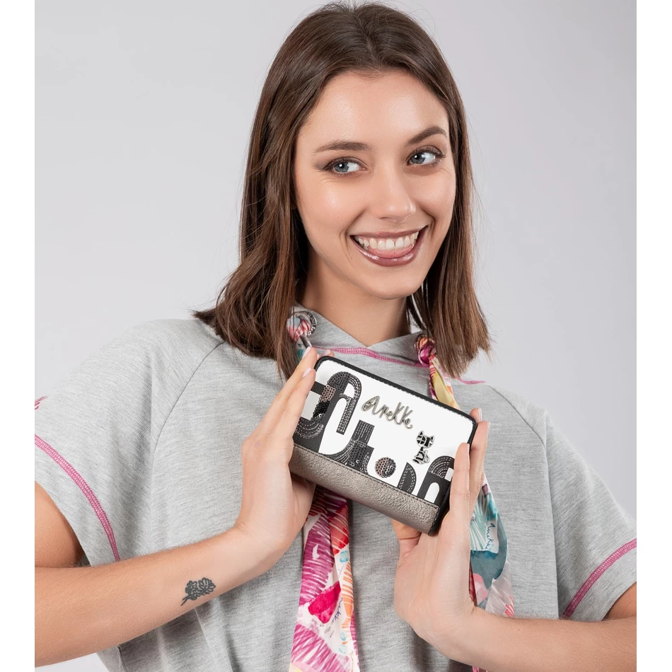 Anekke Nature Sixties Medium Rfid Portemonnee