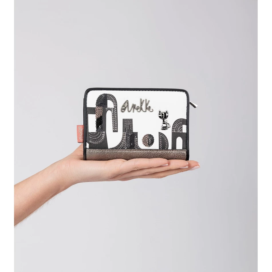 Anekke Nature Sixties Medium Rfid Portemonnee