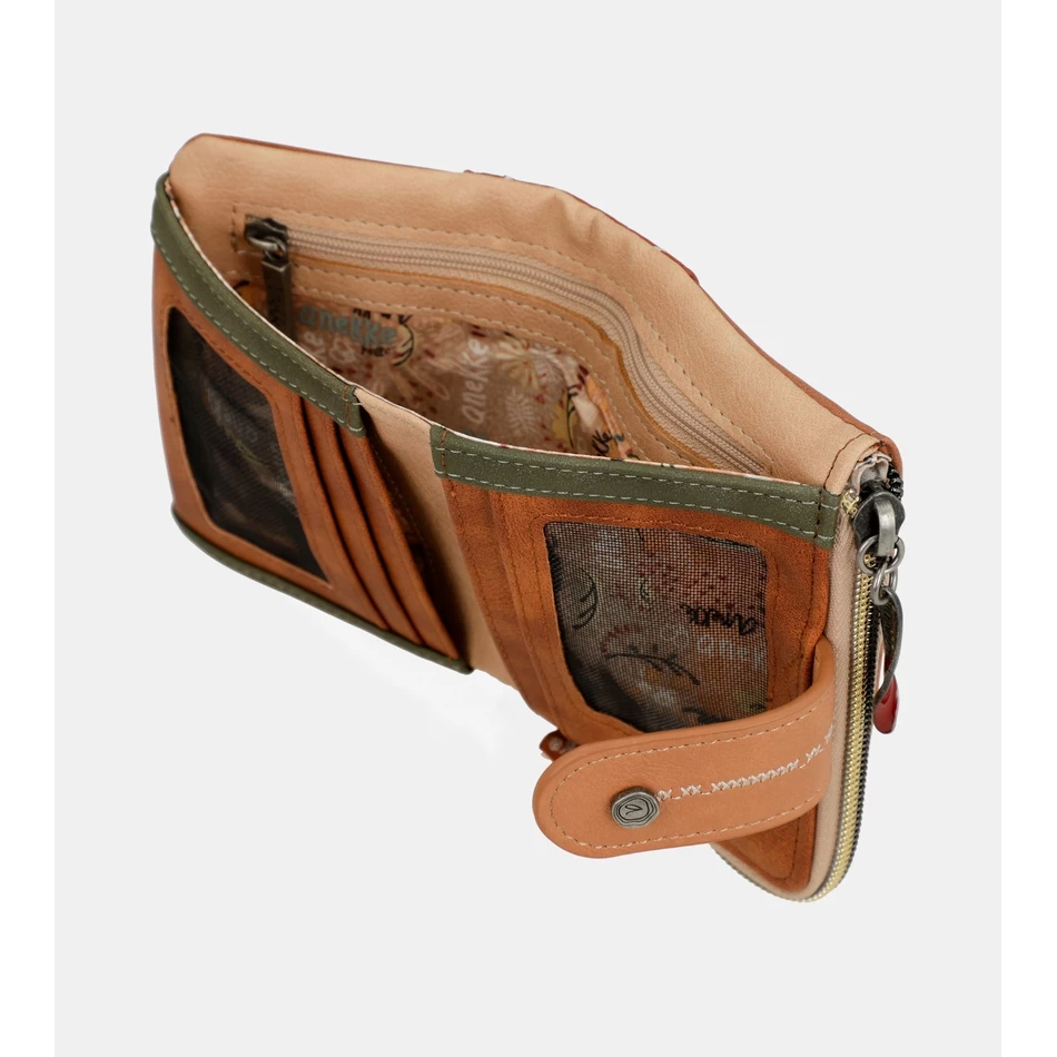 Anekke Flowers ארנק Rfid קטן