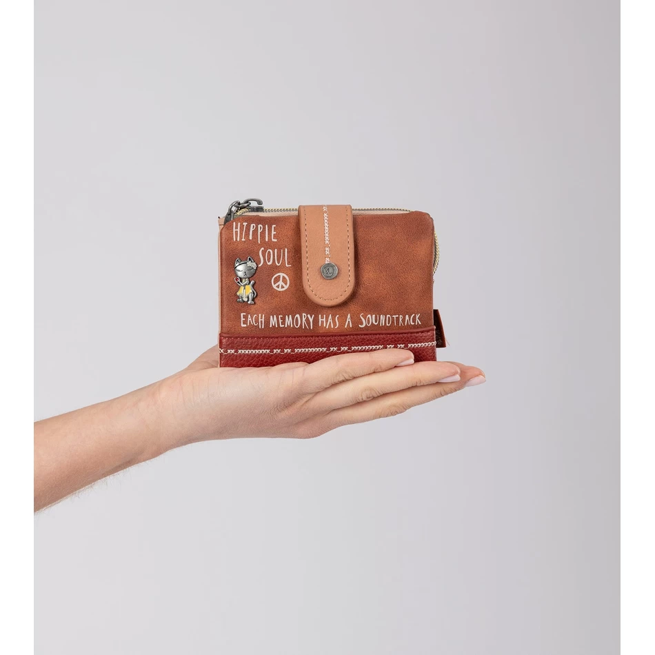 Anekke Flowers ארנק Rfid קטן