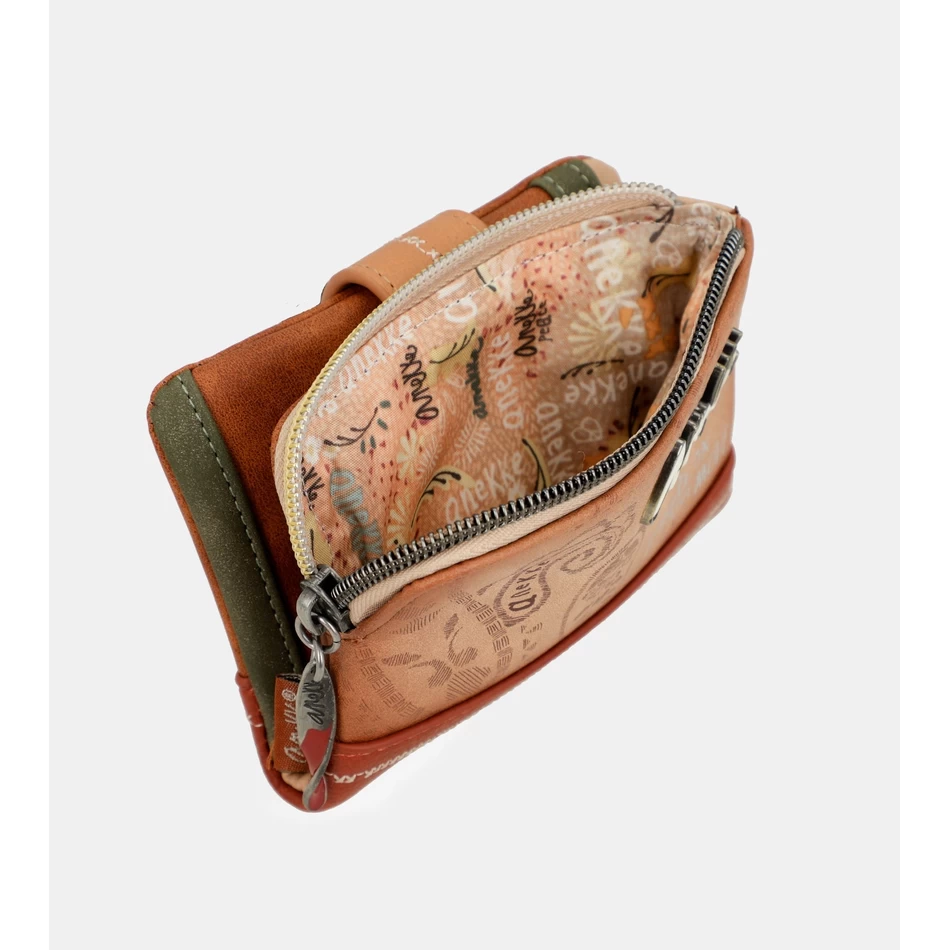 Anekke Flowers ארנק Rfid קטן