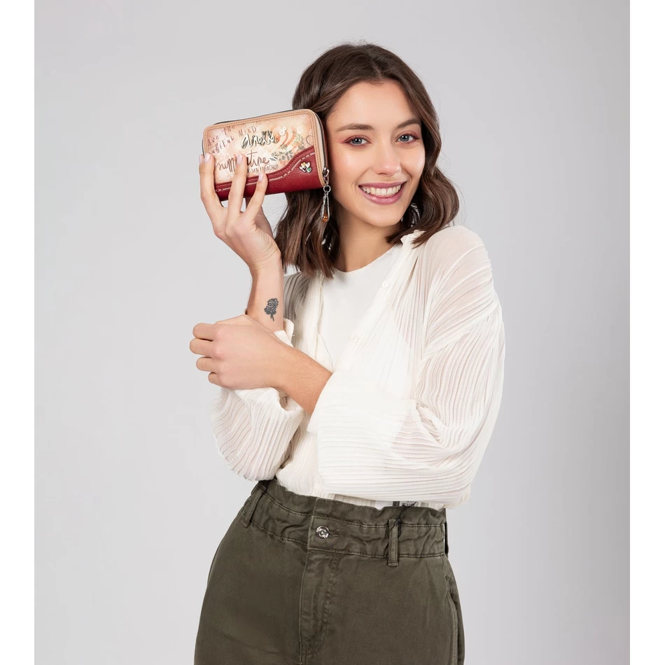 анекке цвеће средњи рфид новчаник