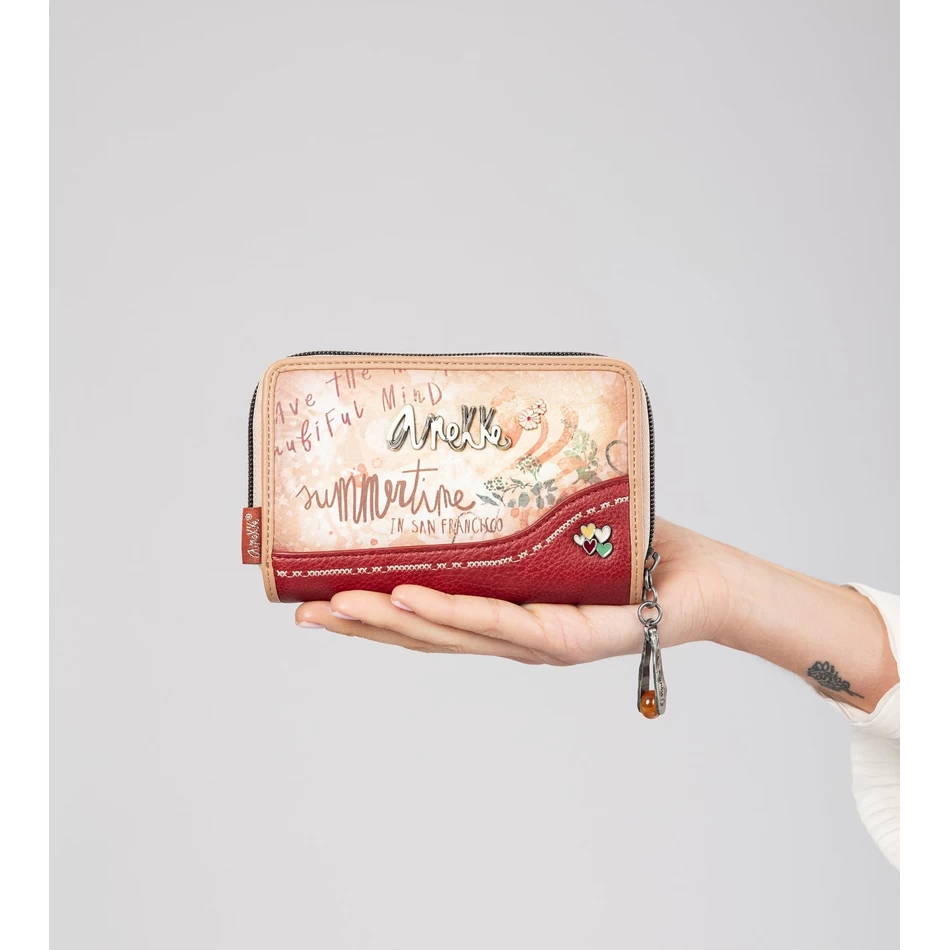 анекке цвеће средњи рфид новчаник