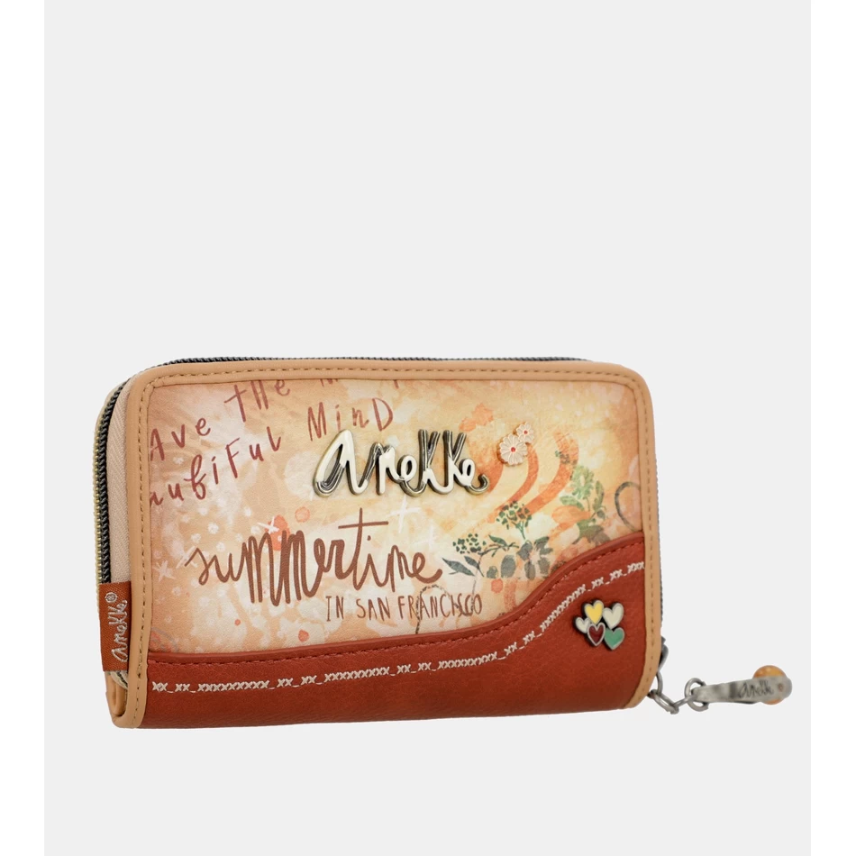 Anekke Flowers ארנק Rfid בינוני