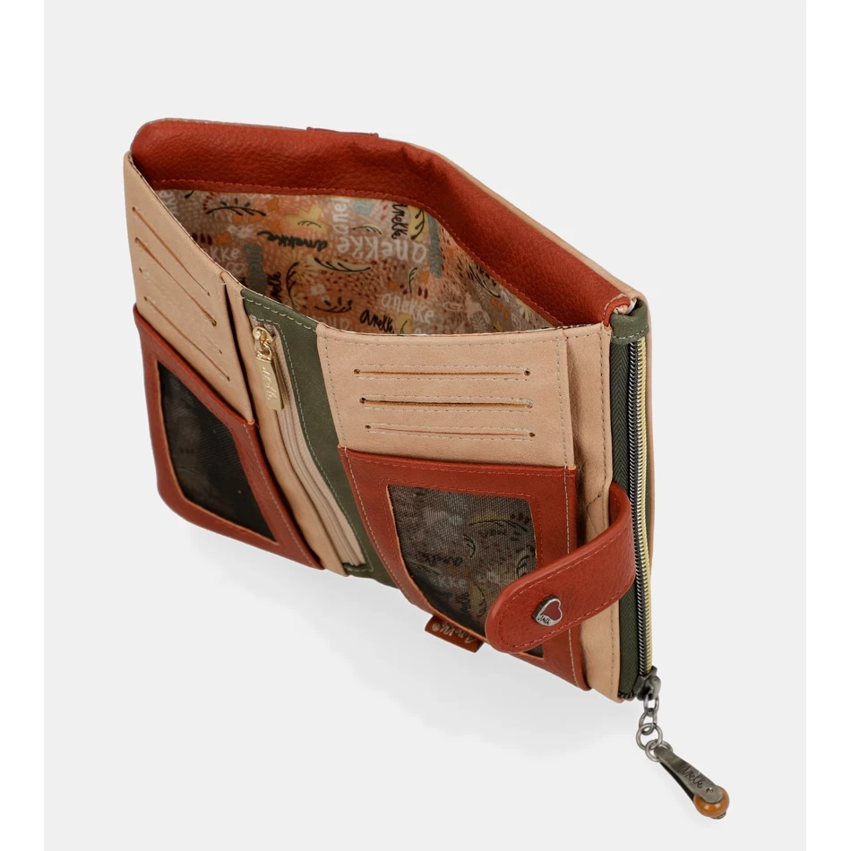 Upogljiva Rfid Denarnica Anekke Peace & Love Kamela