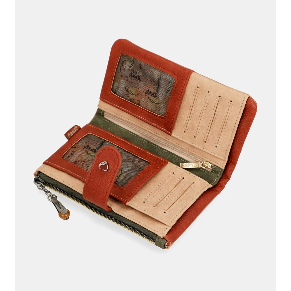 Upogljiva Rfid Denarnica Anekke Peace & Love Kamela