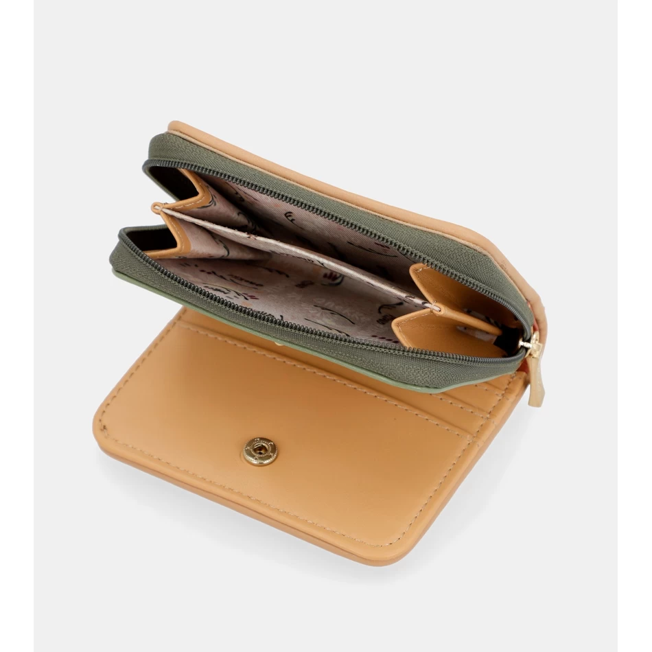 Anekke Peace & Love Camel RFID-portemonnee