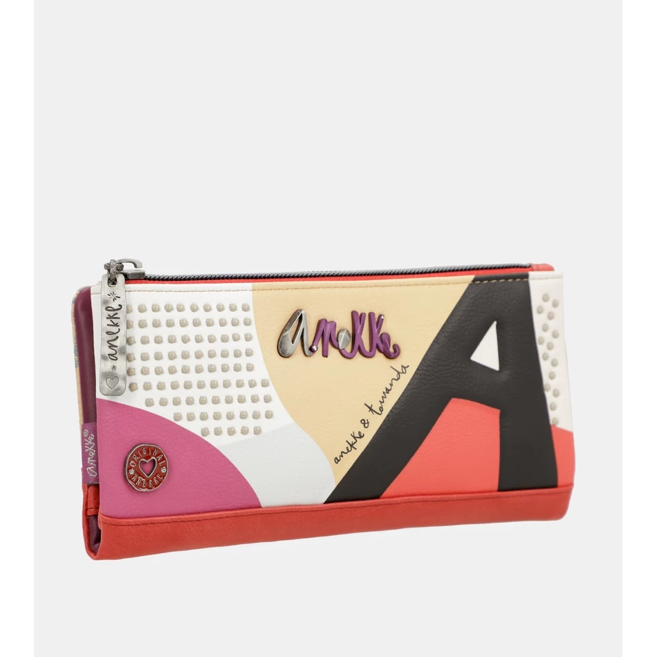 анекке модни флексибилни велики рфид новчаник