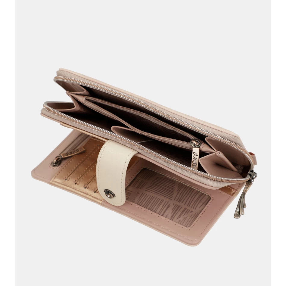 Carteira Rfid Nua Do Estúdio Anekke