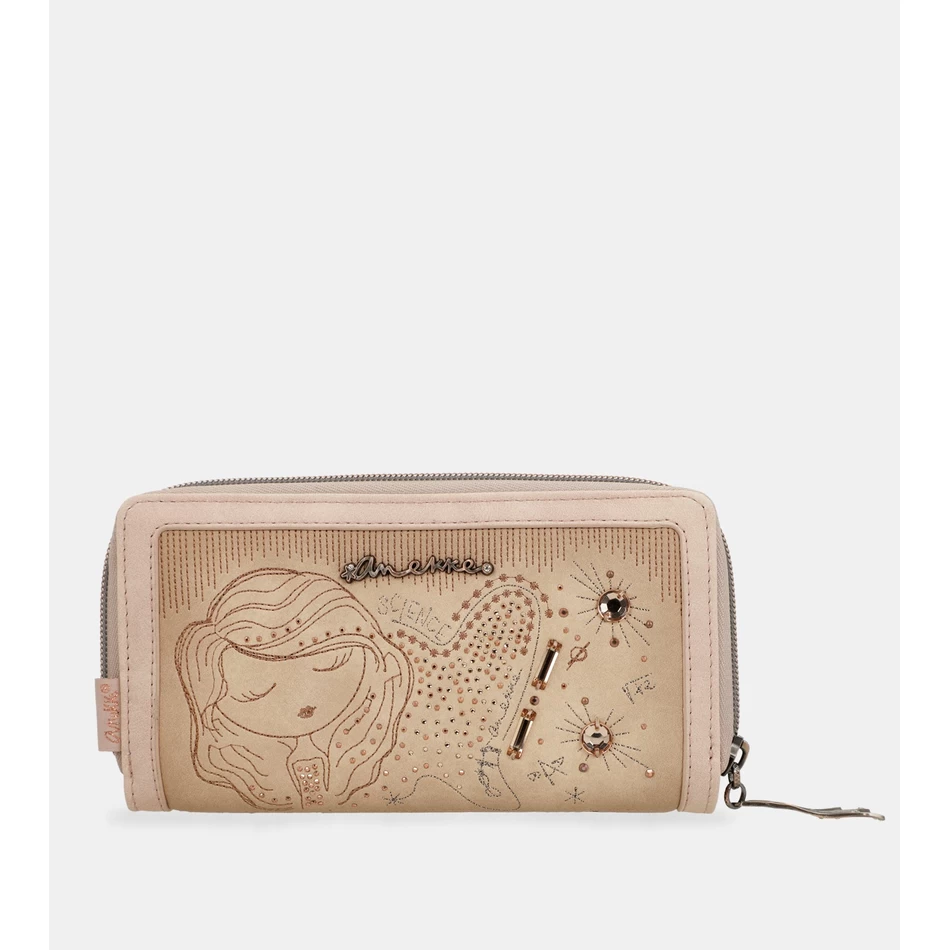 Carteira Rfid Nua Do Estúdio Anekke