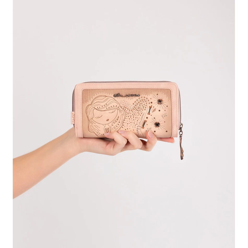 Carteira Rfid Nua Do Estúdio Anekke