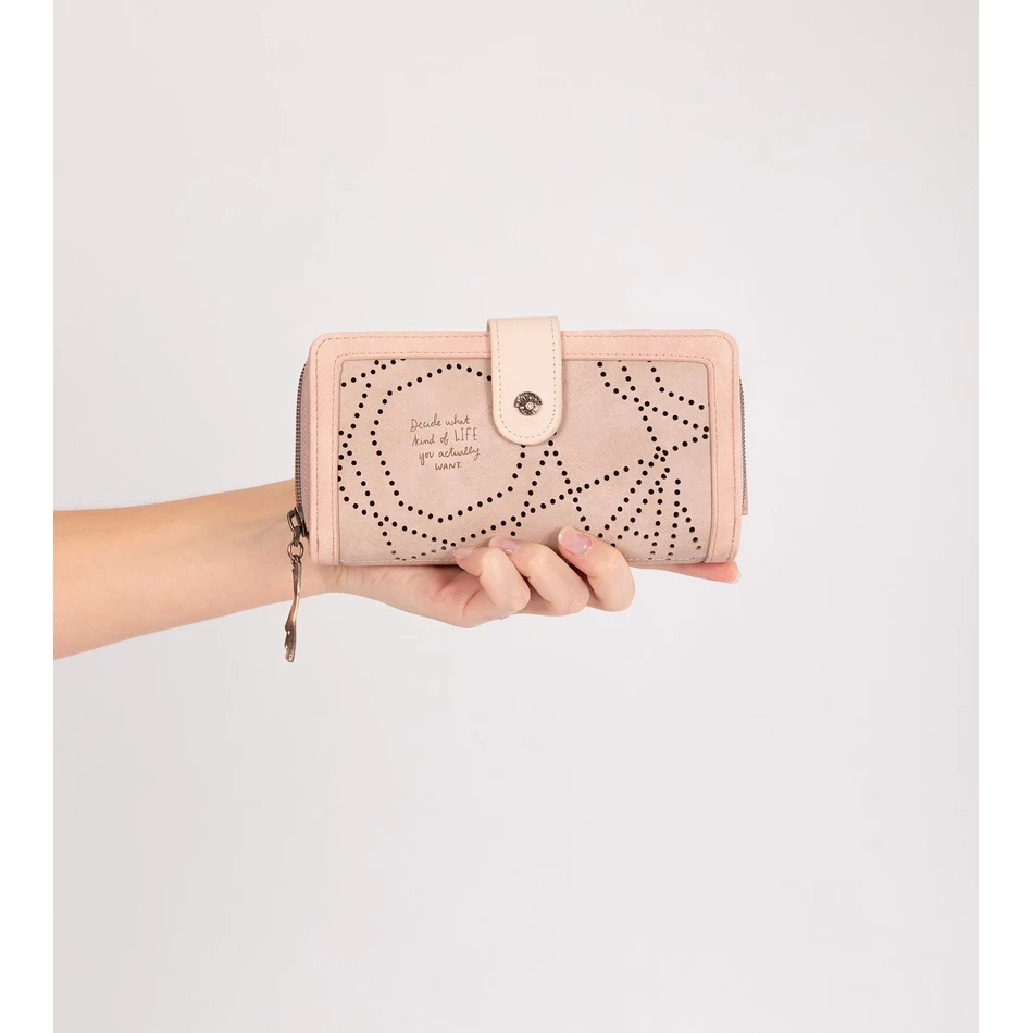 Carteira Rfid Nua Do Estúdio Anekke