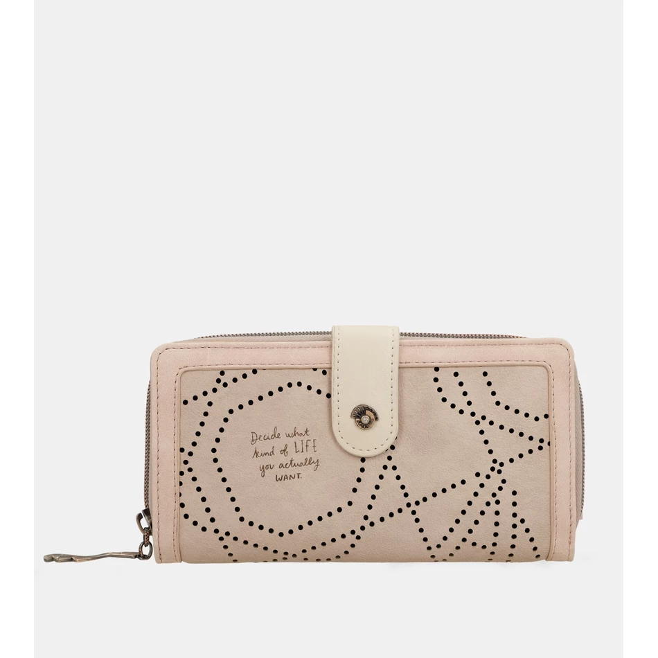 Carteira Rfid Nua Do Estúdio Anekke