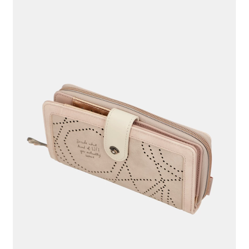 Carteira Rfid Nua Do Estúdio Anekke