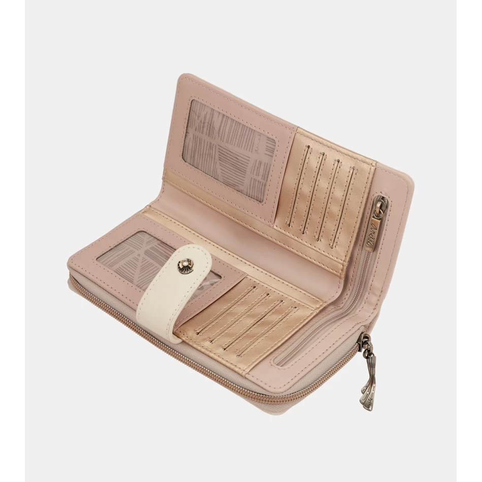 Carteira Rfid Nua Do Estúdio Anekke