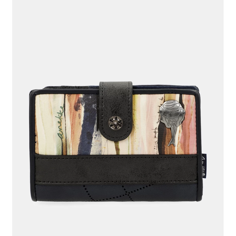 Anekke Studio Tamnoplavi Mali Rfid Novčanik