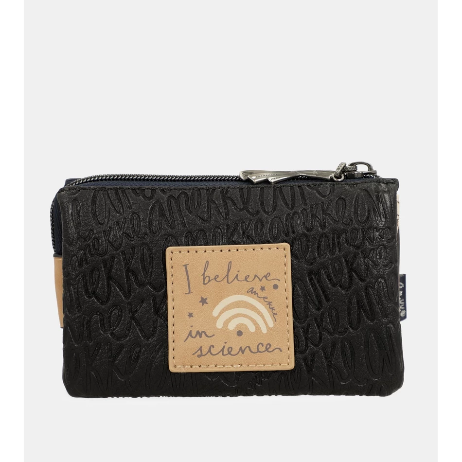 Anekke Studio темно-синий тройной кошелек для монет