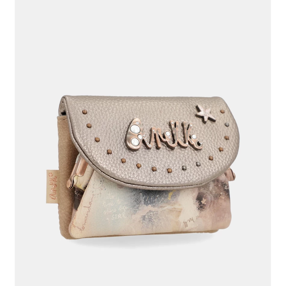 Anekke Stars coin purse with flap