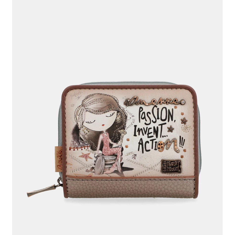 Anekke Hollywood Kleine RFID-portemonnee