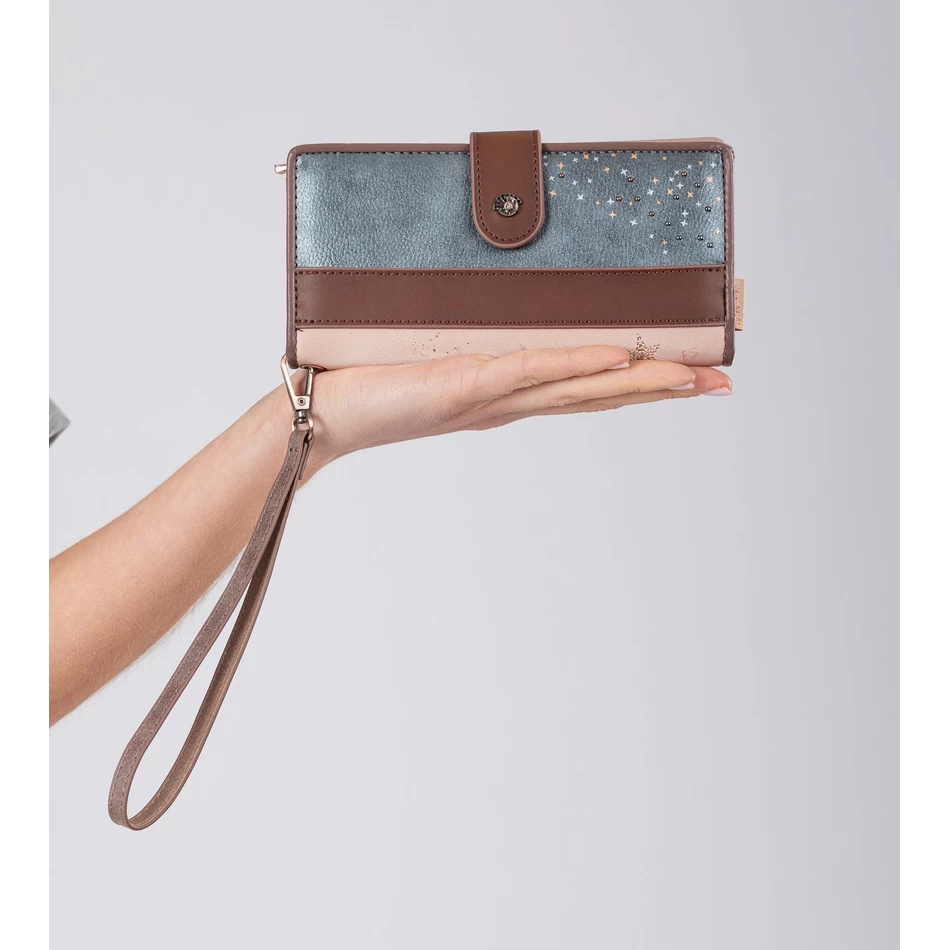 Anekke холивудски голям Rfid портфейл