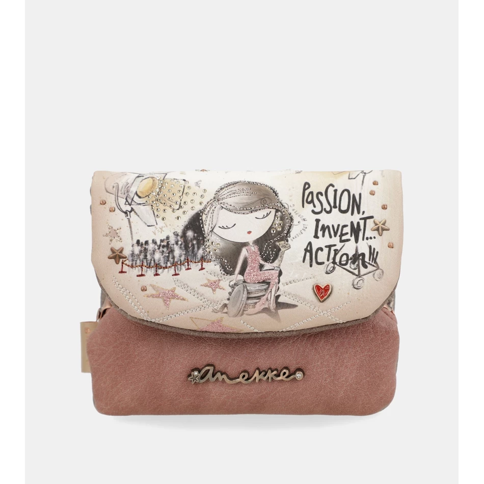 Anekke холивудска чанта за монети с капак