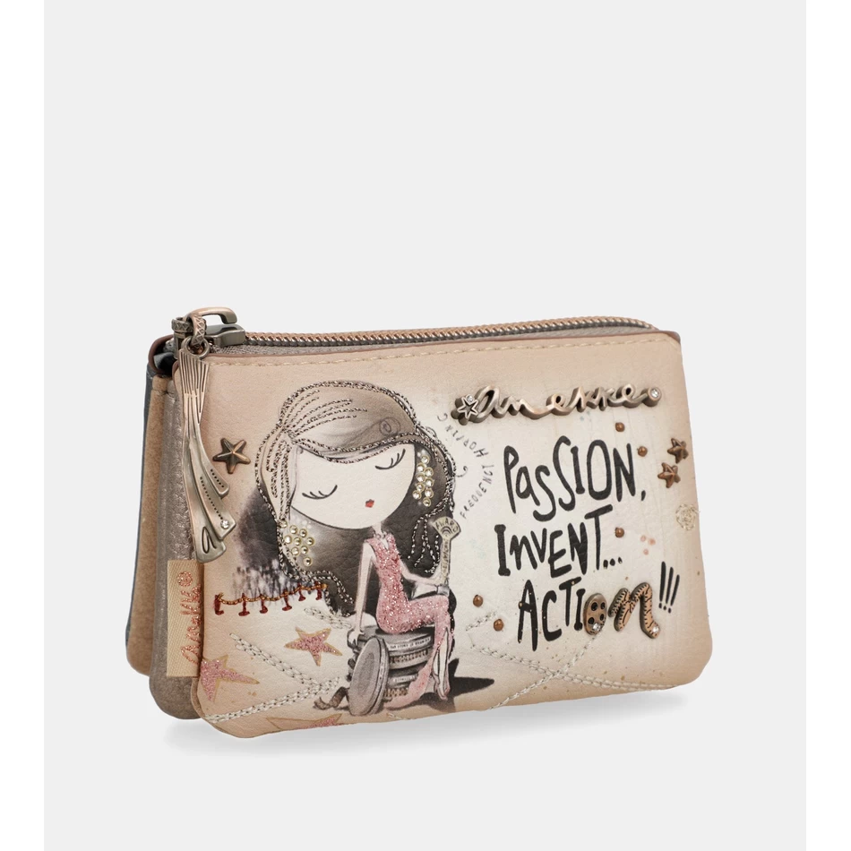 Anekke Hollywood 3-compartment coin purse