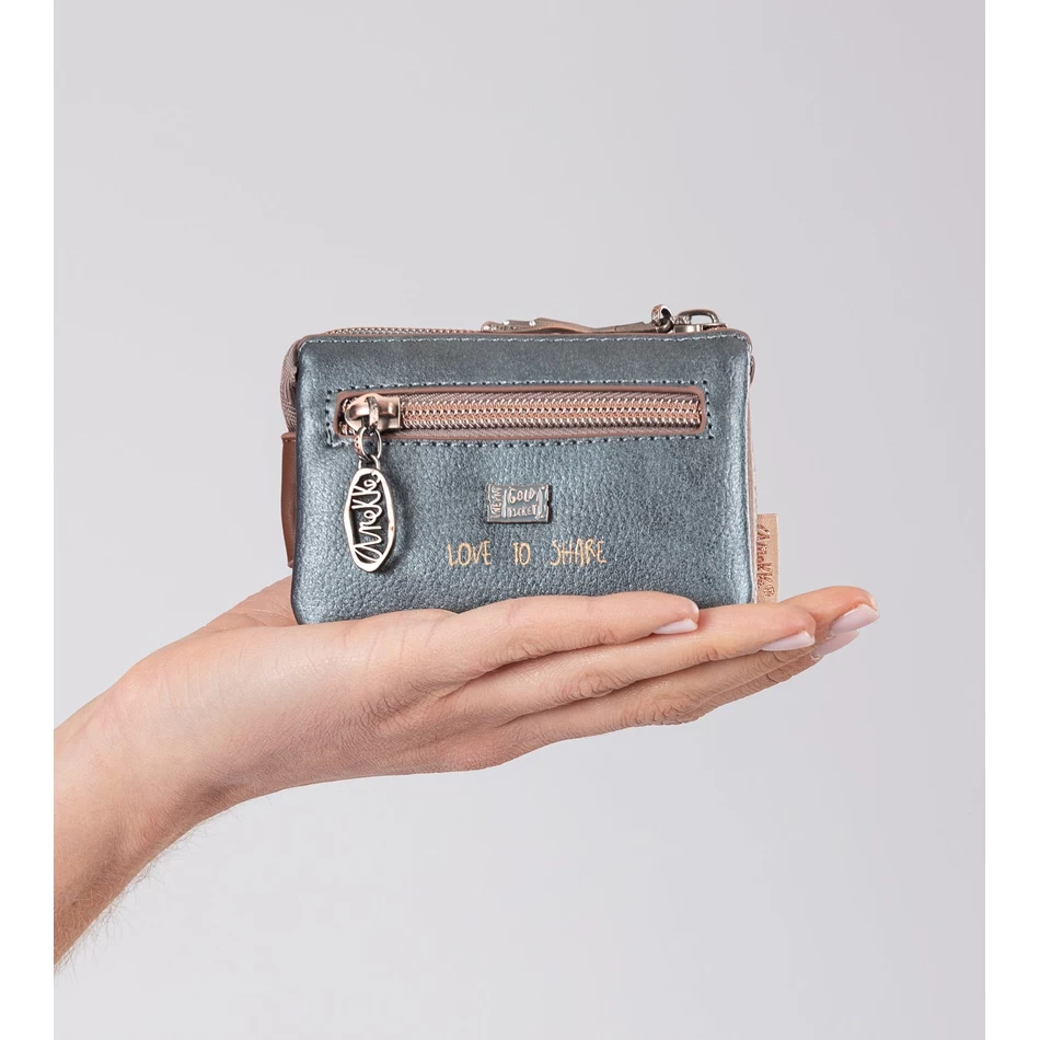 Anekke Hollywood 3-compartment coin purse