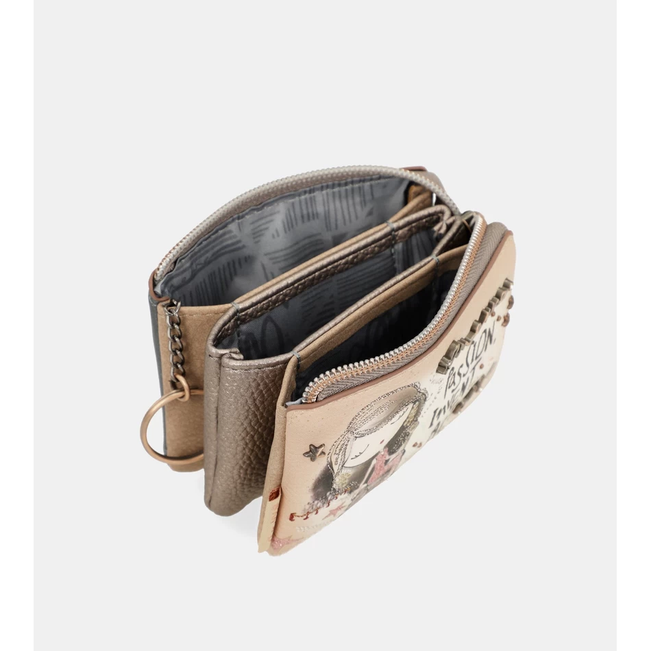 Anekke Hollywood 3-compartment coin purse