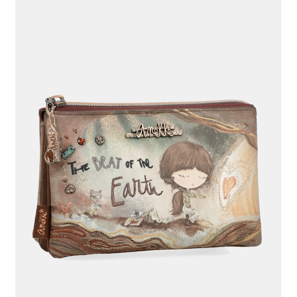 محفظة عملات معدنية صغيرة من Anekke Core مكونة من 3 أقسام