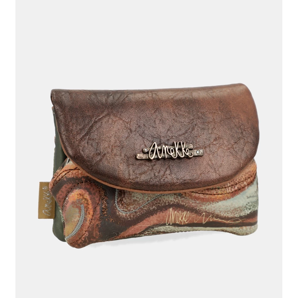 محفظة Anekke الخارجية للعملات المعدنية مع غطاء